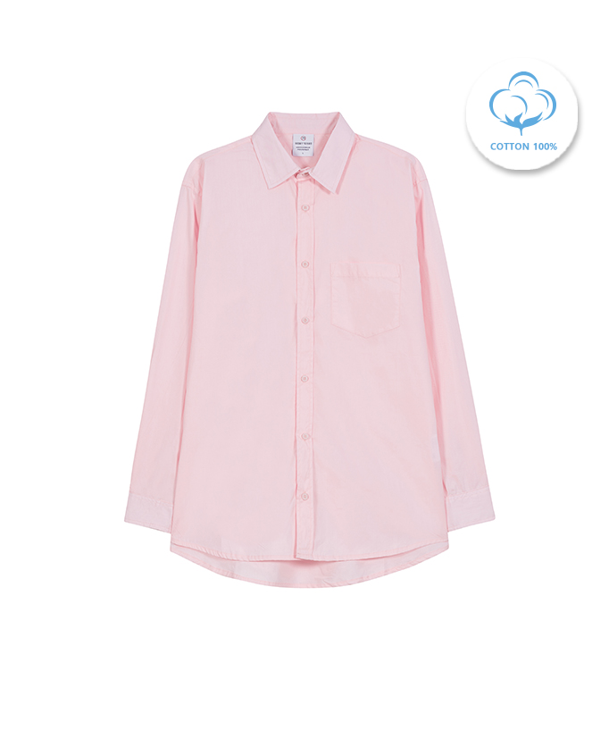 Irt118 Unisex Basic Cityboy Shirt Pink
